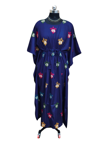 New Women Rayon Floral Emb. Kaftan (Softy-1) 12Pcs Pack Unit Price £7