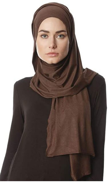 New Ladies Jersey Hijab Head Scarf for Women Fashion Premium Soft Scarf Pack of 12 Unit Price £1.50