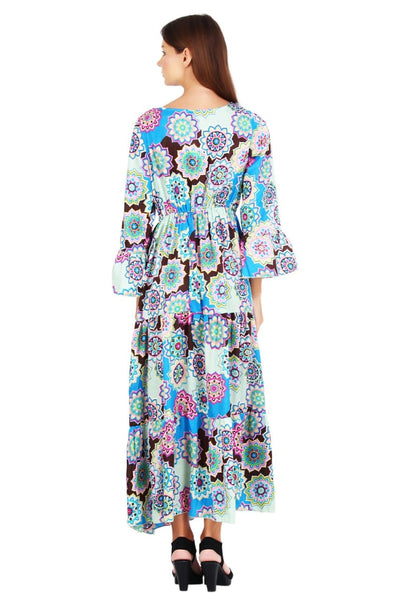 New Women Long Floral Sleeveless Maxi Dress (0037) 10pcs Pack Unit Price £8.00