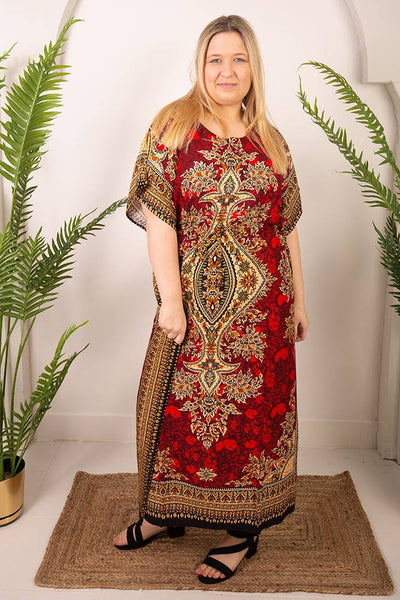 New Women Cotton Kaftan (513) 12Pcs Pack  Unti Price £4.50