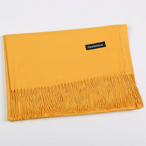 New Women Plain Colors Cashmere Scarves Pack of 12 Unit Price £1.50