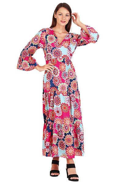 New Women Long Floral Sleeveless Maxi Dress (0037) 10pcs Pack Unit Price £8.00