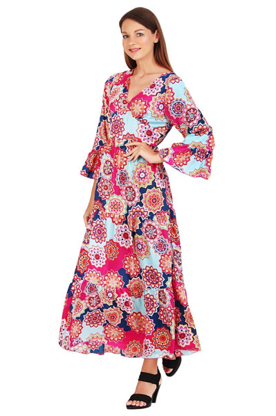 New Women Long Floral Sleeveless Maxi Dress (0037) 10pcs Pack Unit Price £8.00