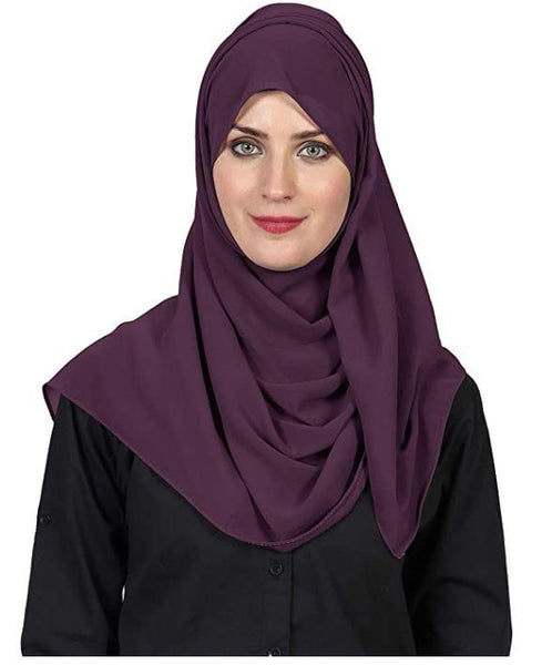 New Women Plain Chiffon Scarf pack of 12 Unti Price £1.50