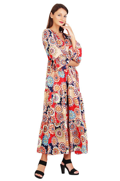 New Women Long Floral Sleeveless Maxi Dress (0037) 10pcs Pack Unit Price £8.00