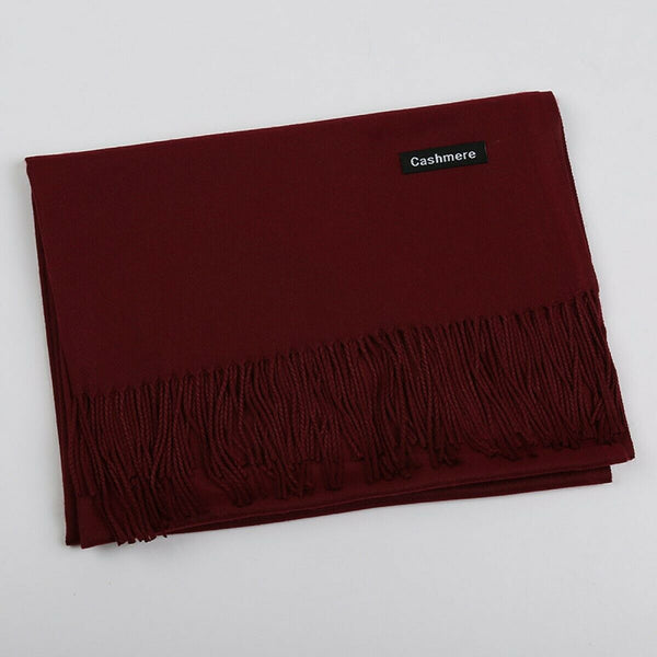 New Women Plain Colors Cashmere Scarves Pack of 12 Unit Price £1.50