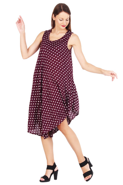 New Women Umbrella Dresses Polka Dot Print Assorted 12pc Pack (RMB-53) Unit Price £2.75