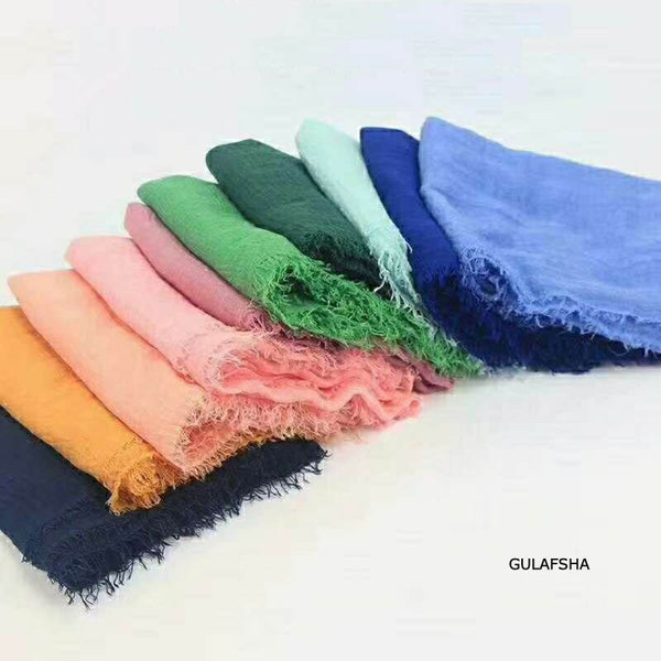 New Women Crinkle Scarf Pack of 12 Unit Price 1.00