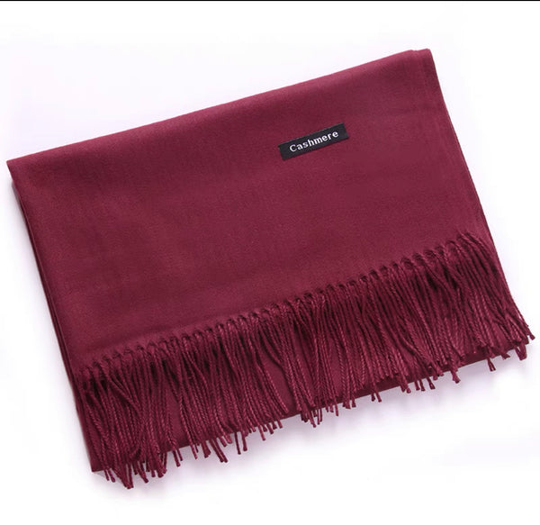 New Women Plain Colors Cashmere Scarves Pack of 12 Unit Price £1.50