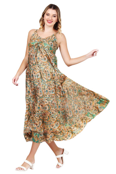 New Women Long Floral Sleeveless Maxi Dress (1025) 10pcs Pack Unit Price £7.50