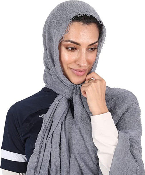 New Women Crinkle Scarf Pack of 12 Unit Price 1.00